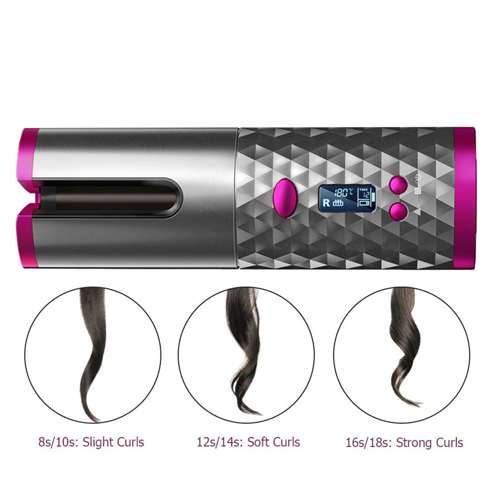 Elixora ™ Portable Hair Curler